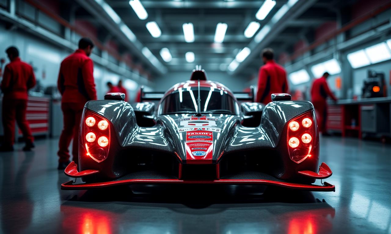 Motorsport Werkstatt Hintergrund
